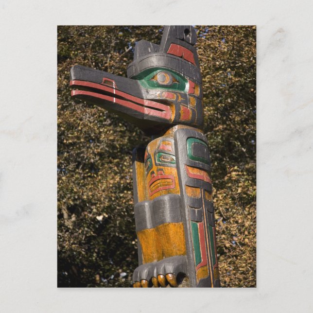 Carte Postale Pôle Totem dans le parc d'Ottawa, Ontario, Canada (Devant)