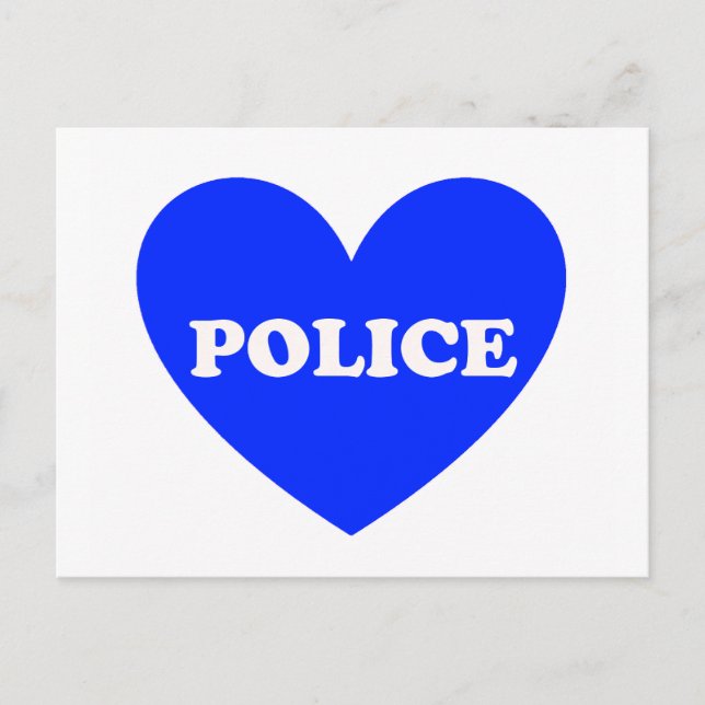 Carte Postale Police (Devant)