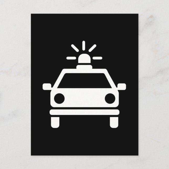 Carte Postale Police (Devant)