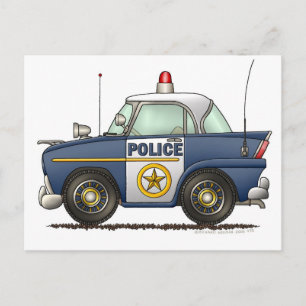 Carte Postale Police judiciaire