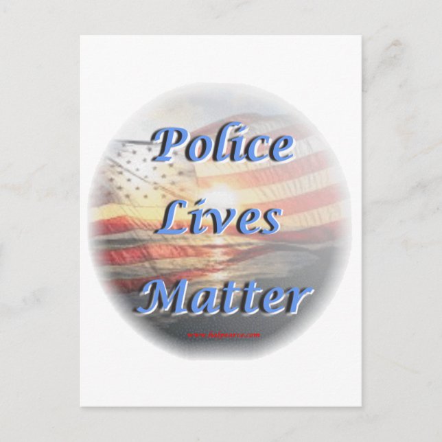 Carte Postale Police_Lives_Matter2 (Devant)