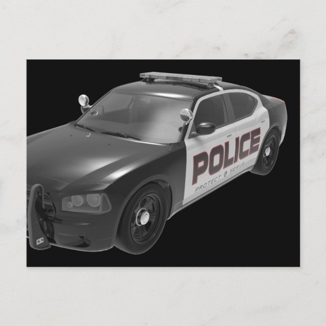 Carte Postale Police PD Police Police Enforcement Academy Lumièr (Devant)