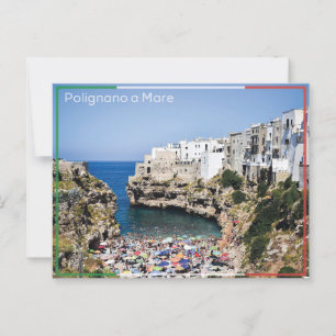 Carte Postale Polignano a Mare - Italie