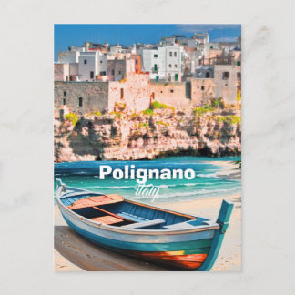 Carte Postale Polignano a Mare Italy Postcard, Italy Travel Post