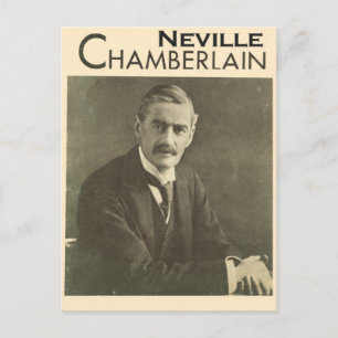 Carte Postale Politiciens vintages, Neville Chamberlain