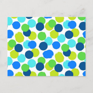 Carte Postale Polka dot