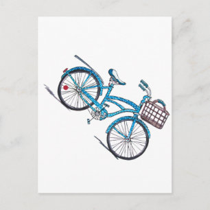 Carte postale Polka Dot Beach Cruiser