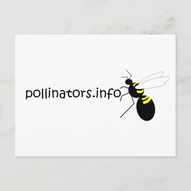 Carte Postale pollinators.info postcard (Devant)