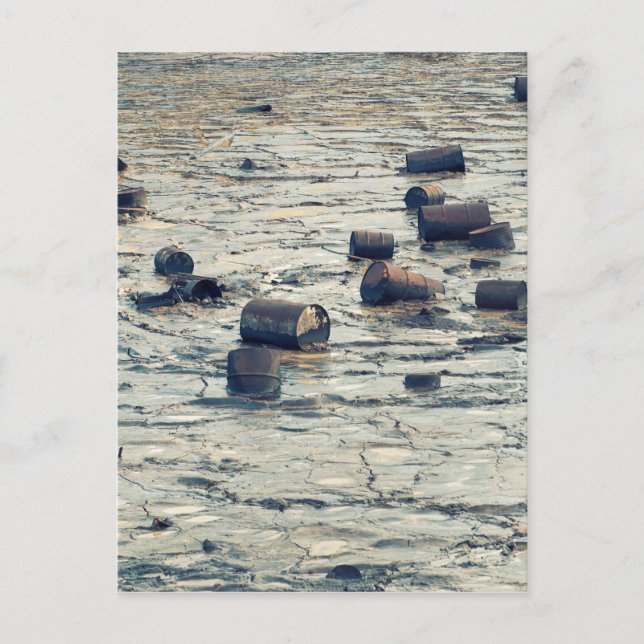 Carte Postale Pollution (Devant)