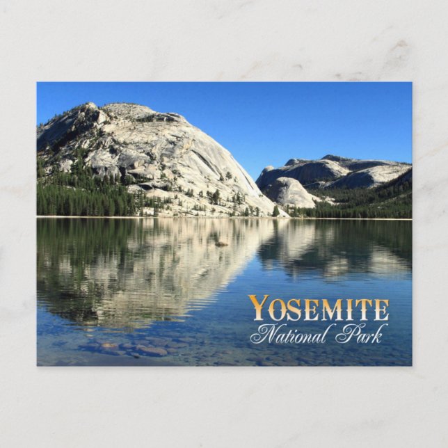 Carte Postale Polly Dome Reflection, Parc national de Yosemite (Devant)