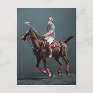 Carte Postale Polo sérieux mort