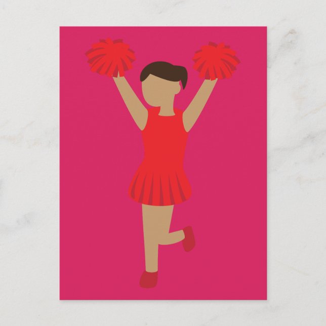 Carte Postale Pom-pom girl (Devant)