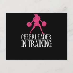 Carte Postale Pom-pom girl En Formation Cheerleader Sport Train