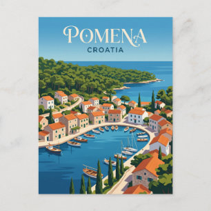 Carte Postale Pomena Croatie