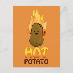 Carte Postale Pomme chaude