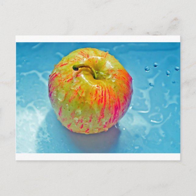 Carte Postale Pomme Lumineuse (Devant)