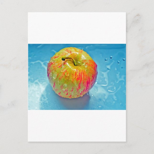 Carte Postale Pomme Lumineuse (Devant)