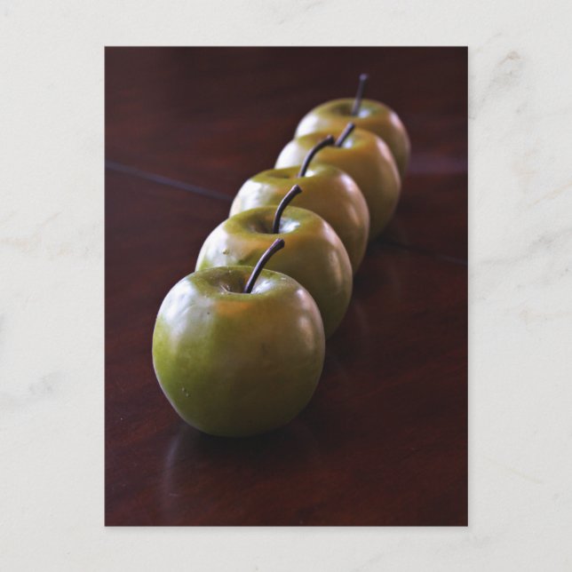 Carte postale Pommes (Devant)