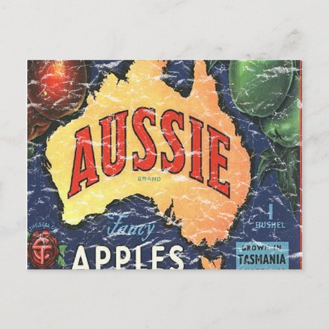 Carte Postale Pommes australes en détresse (Devant)