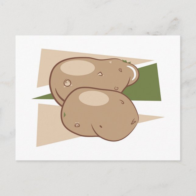 Carte Postale Pommes de terre (Devant)