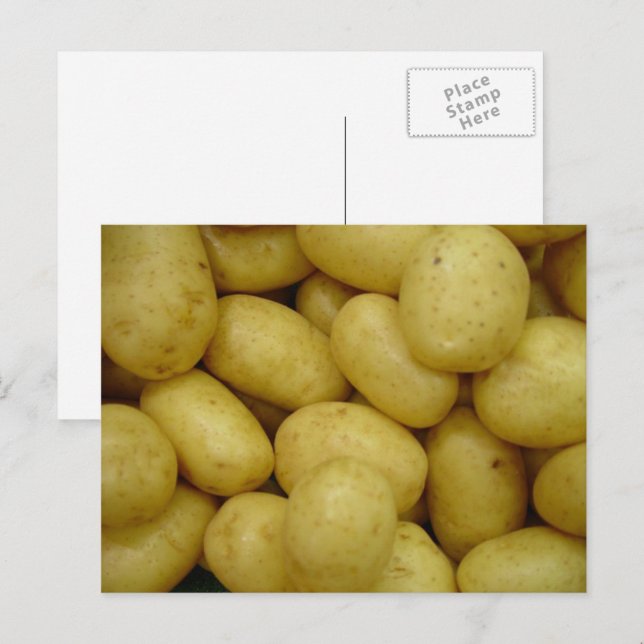 Carte Postale Pommes de terre (Devant / Derrière)