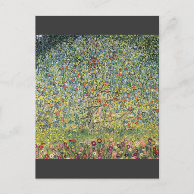 Carte Postale Pommier par Gustav Klimt (Devant)