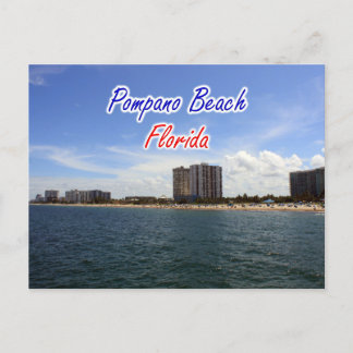 Carte postale Pompano Beach Florida