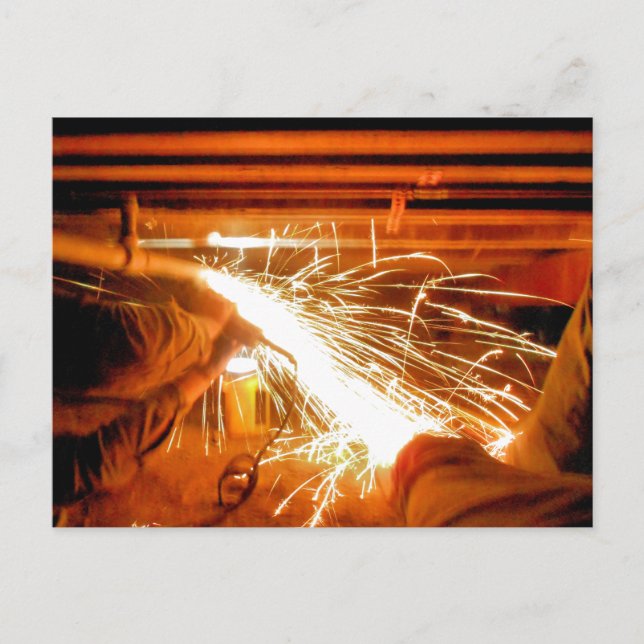 Carte Postale Pompe étincelle originale (Devant)