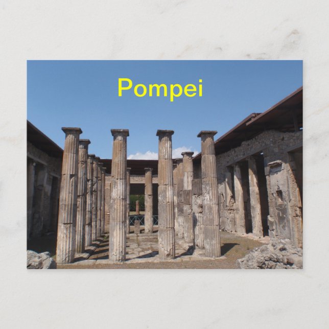 Carte postale Pompei (Devant)