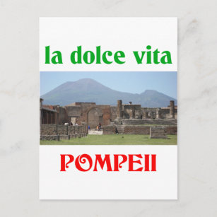 Carte Postale Pompéi Italie