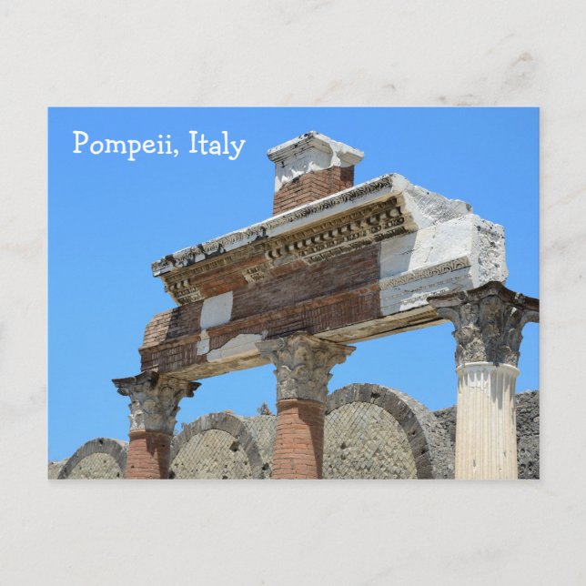 Carte postale Pompeii (Devant)
