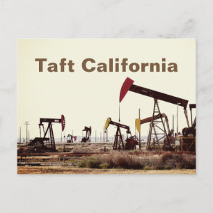Carte Postale Pompes à chevalet à Taft Californie