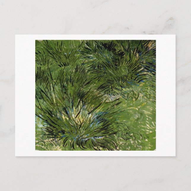 Carte Postale Pompes d'herbe, Vincent van Gogh (Devant)