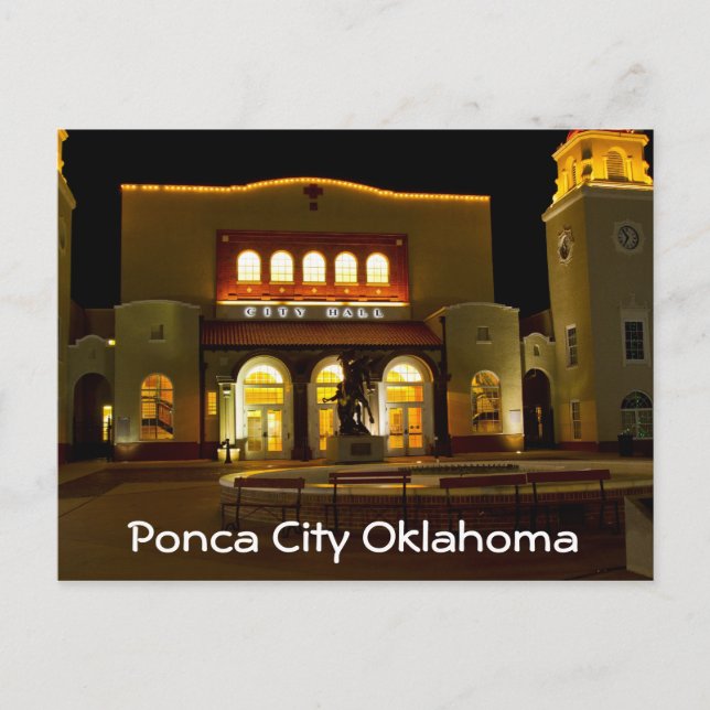 Carte Postale Ponca City 3 (Devant)