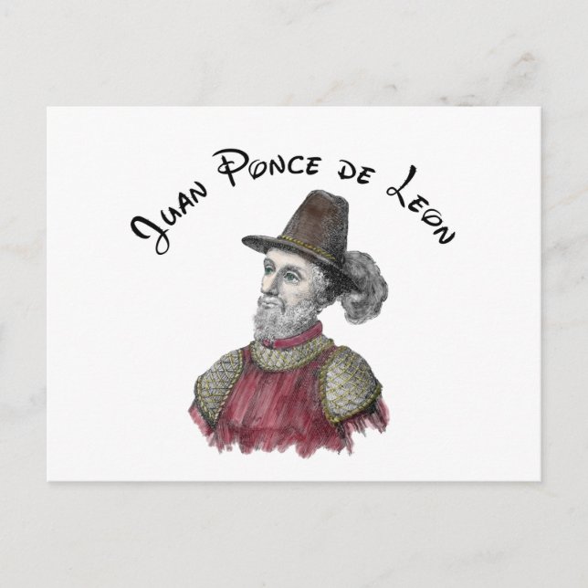 Carte postale Ponce de Leon (Devant)
