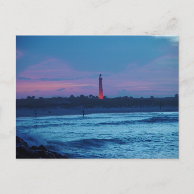Carte postale Ponce de Leon Inlet Lighthouse Dusk (Devant)