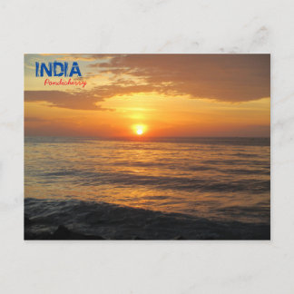 Carte postale - Pondichéry - Inde