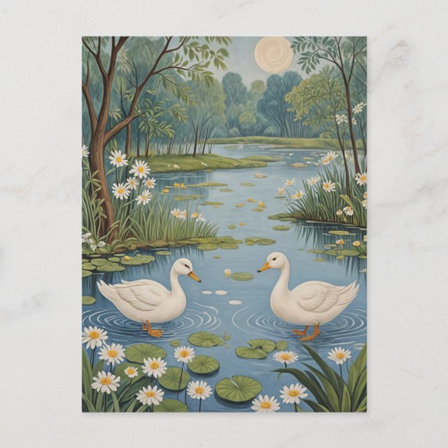 Carte Postale Pondside Tranquillité (Devant)
