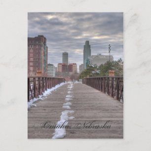 Carte Postale Pont à Omaha