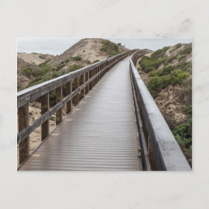 Carte Postale Pont à pied au parc d'état d'Oso Flaco Lake