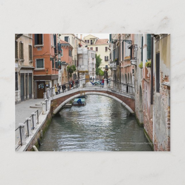 Carte Postale Pont à Venise (Devant)