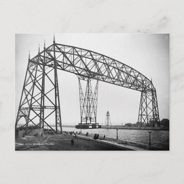 Carte Postale Pont aérien Duluth Minnesota (Devant)