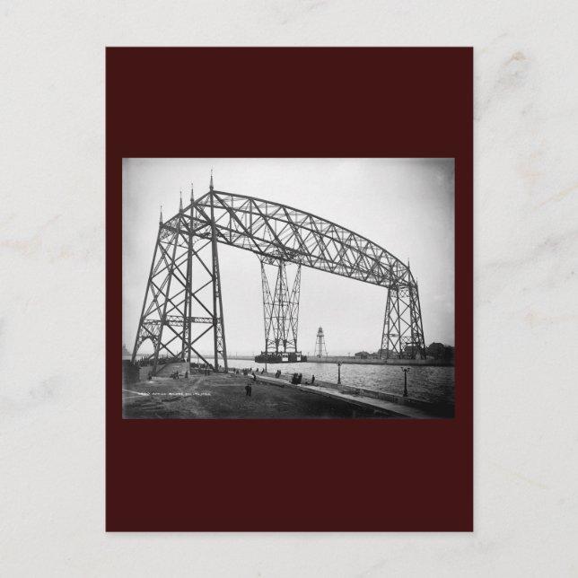Carte Postale Pont Aérien Duluth Minnesota (Devant)