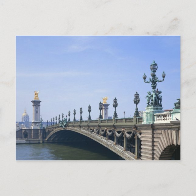 Carte Postale Pont Alexandre-III (Devant)