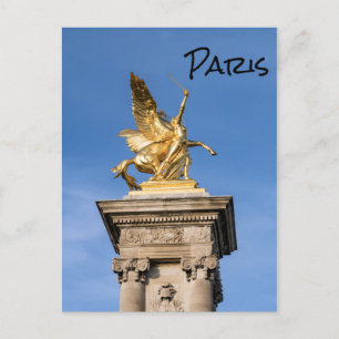 Carte Postale Pont Alexandre tout pont - Paris, France