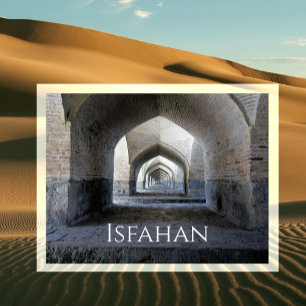 Carte Postale Pont Allahverdi Khan, Ispahan, Iran