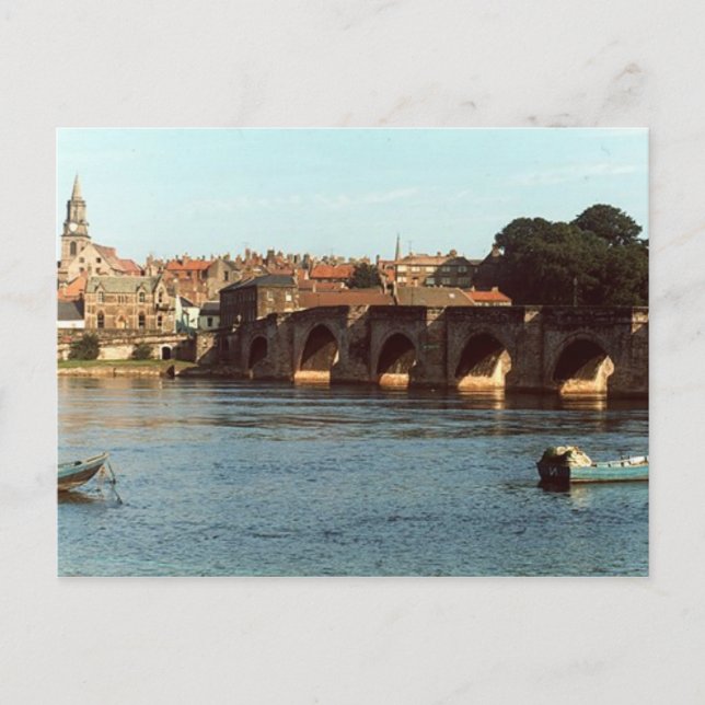 Carte Postale Pont ancien de Berwick (Devant)