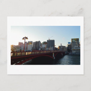 Carte Postale Pont Azuma, rivière Sumida : Tokyo