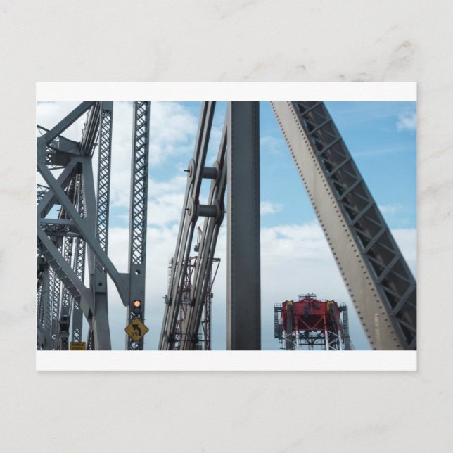 Carte Postale Pont Bay et construction (Devant)