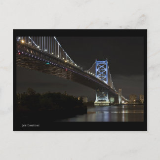 Carte Postale Pont Ben Franklin